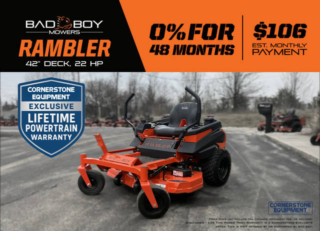2026 Bad Boy MZ Rambler 42