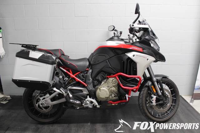 Repose-pieds Pliables Aluminium Pour Ducati Multistrada V4 RS 2024 - Paire Neuve