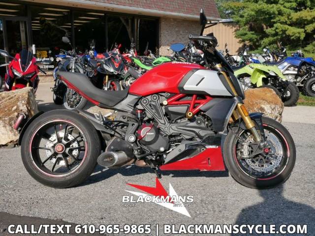 Used 2021 Ducati Diavel 1260 S Ducati Red Motorcycle For Sale In