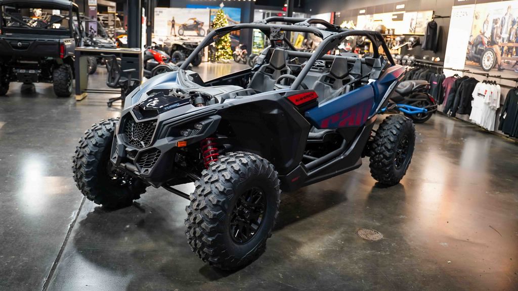 New Can-Am® Maverick X3 DS Turbo Dusty Navy 2026