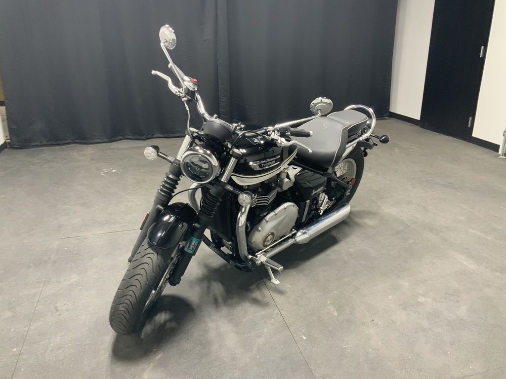 New Triumph Bonneville Speedmaster Sapphire Black 2026