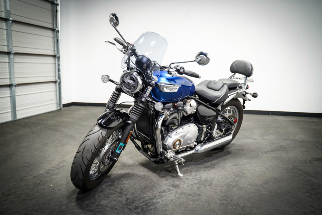 Used Triumph Bonneville Speedmaster Cobalt Blue/Jet Black 2020