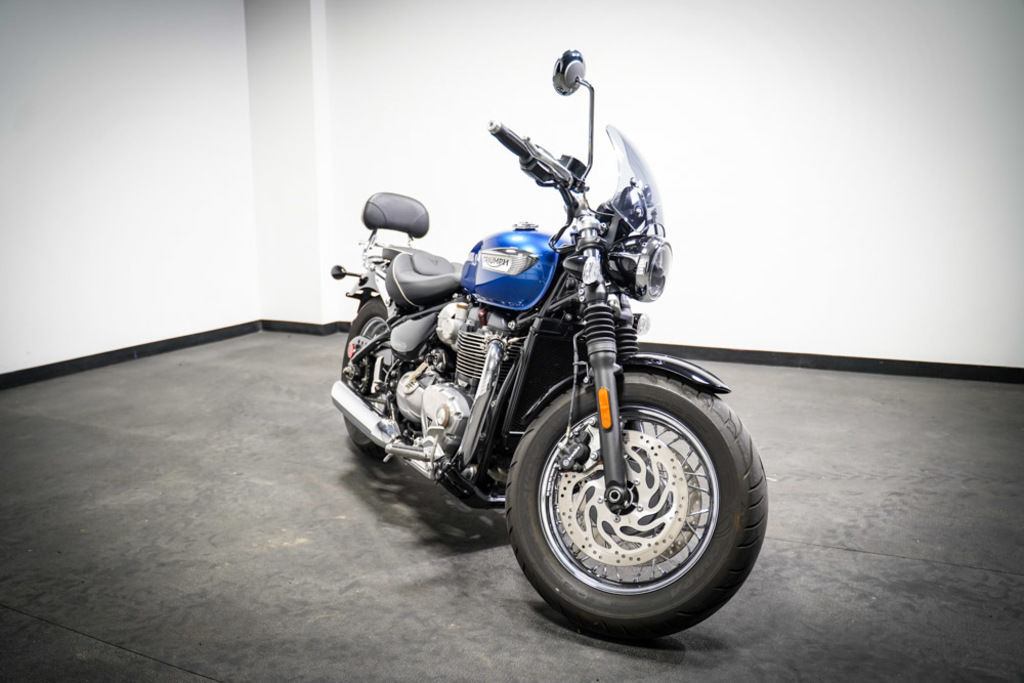 Used Triumph Bonneville Speedmaster Cobalt Blue/Jet Black 2020