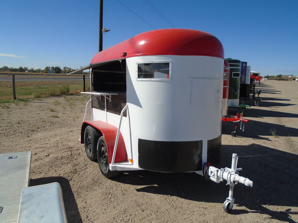 1969 Hale 2H Straight Load Concessions Conversion | Horse Trailer World
