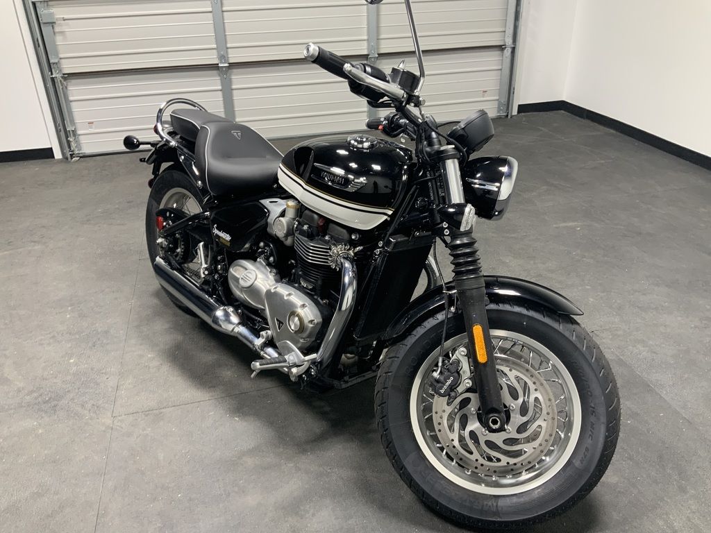 New Triumph Bonneville Speedmaster Sapphire Black 2026
