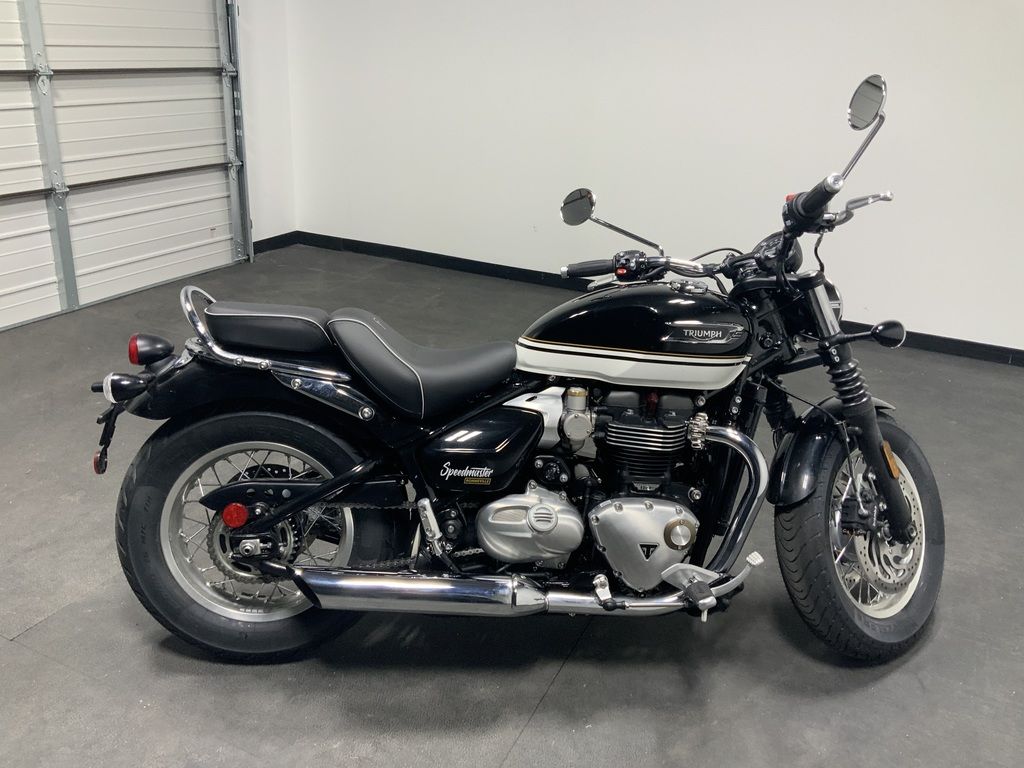 New Triumph Bonneville Speedmaster Sapphire Black 2026