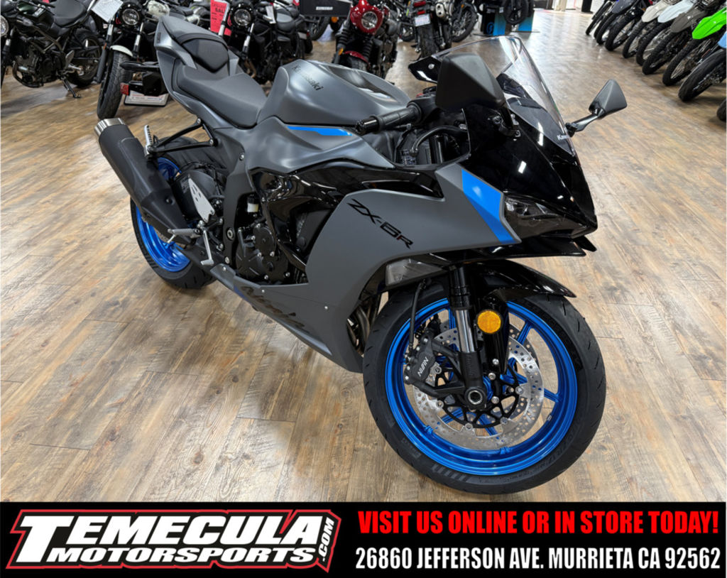 New 2026 Kawasaki Ninja ZX-6R Base for sale in murrieta, CA