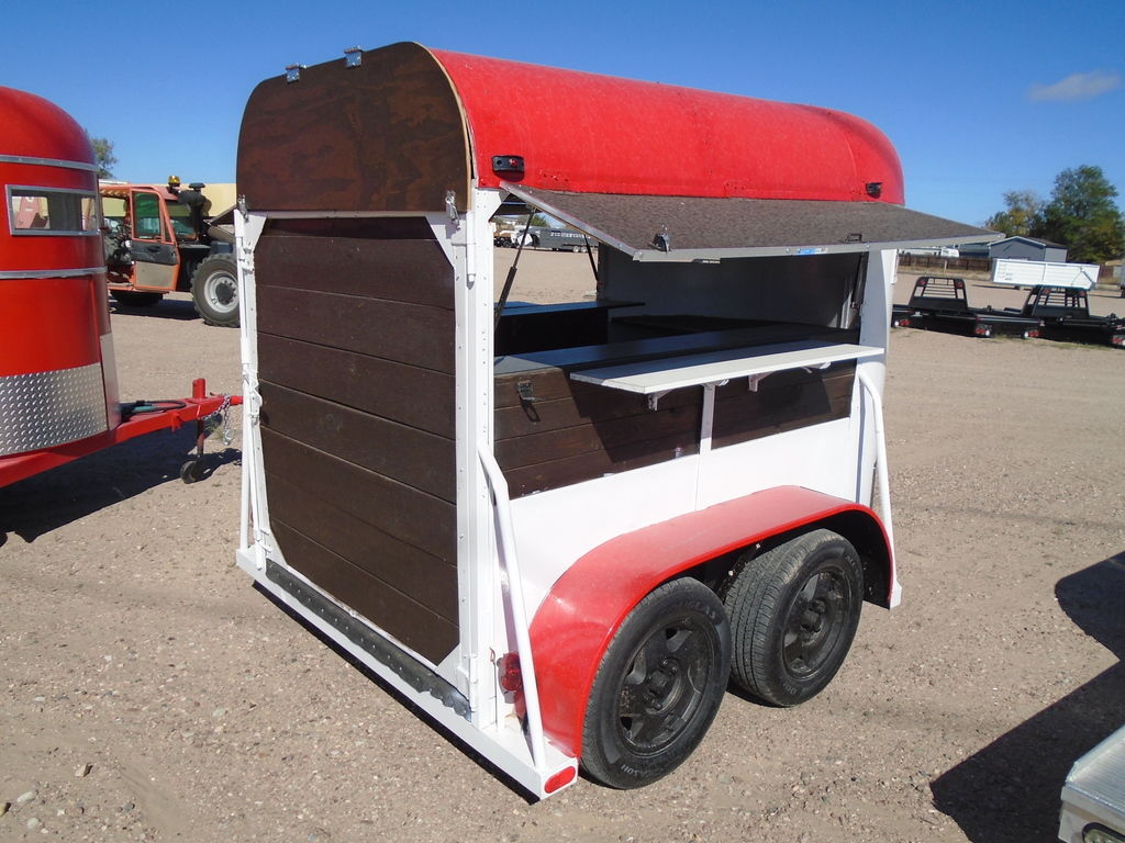 1969 Hale 2H Straight Load Concessions Conversion | Horse Trailer World