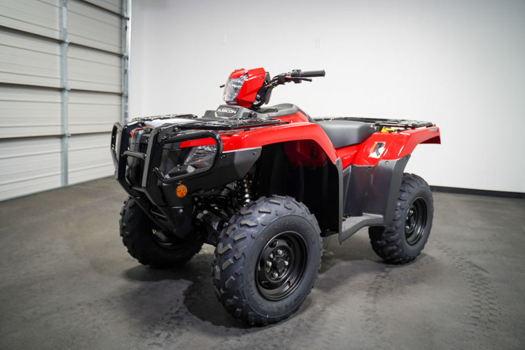 New Honda® FourTrax Foreman Rubicon 4x4 EPS Matte Gray Metallic 2026