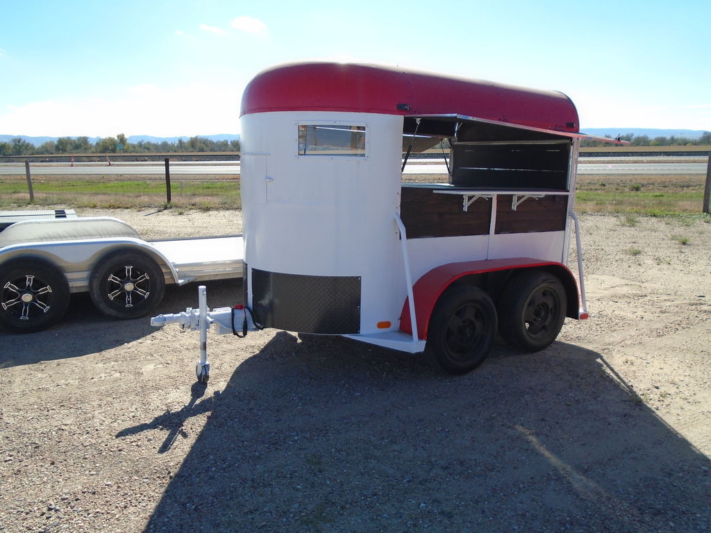 1969 Hale 2H Straight Load Concessions Conversion | Horse Trailer World
