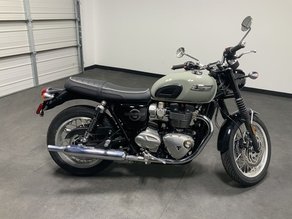 New Triumph Bonneville T120 Stone grey 2026
