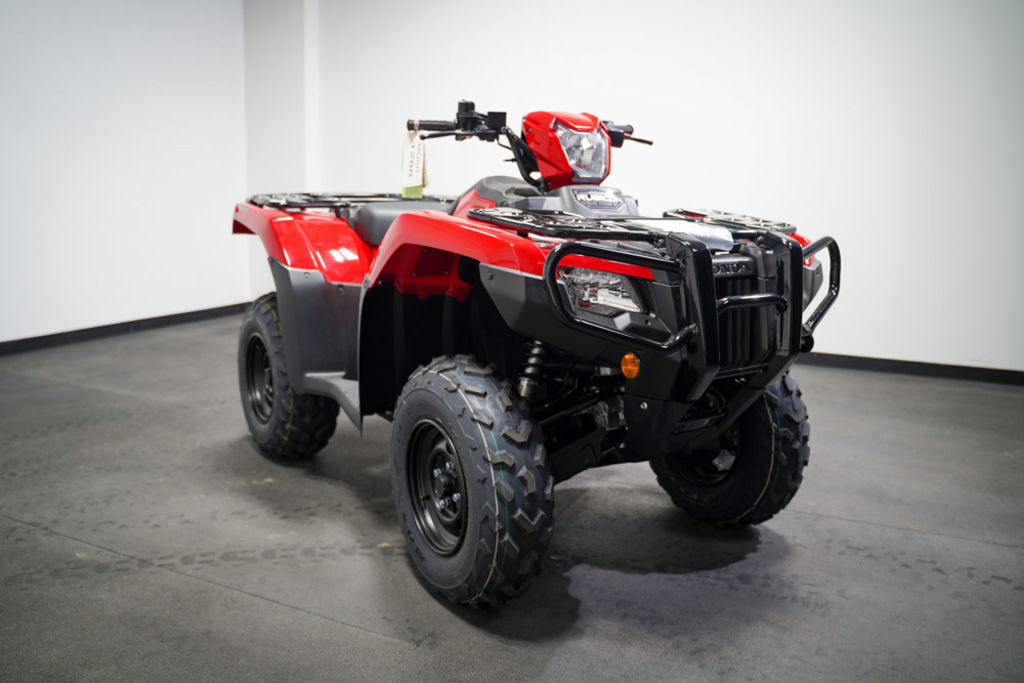 New Honda® FourTrax Foreman Rubicon 4x4 EPS Matte Gray Metallic 2026