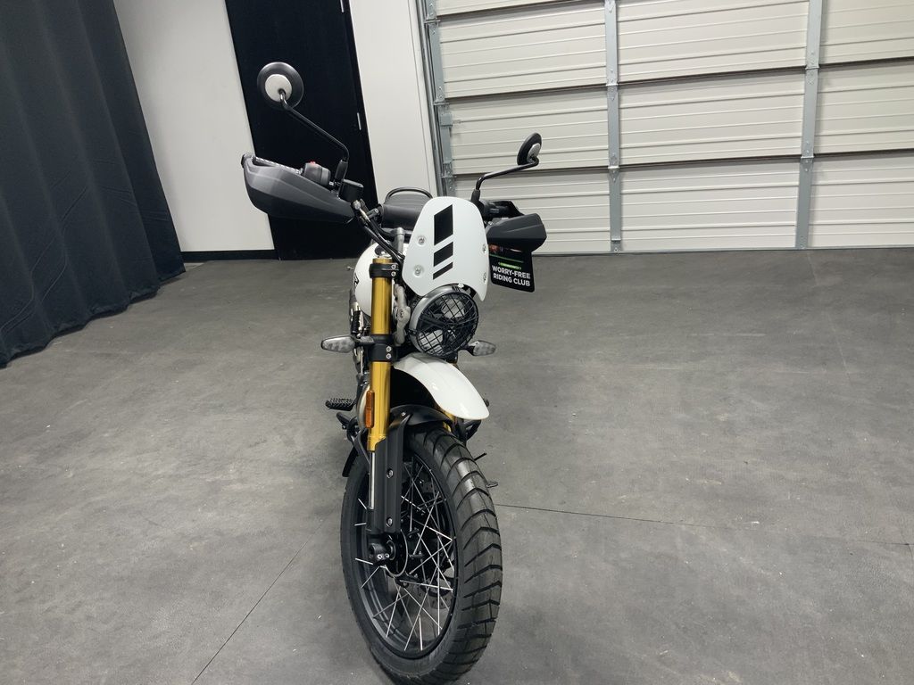 New Triumph Scrambler 400 XC Vanilla White 2026