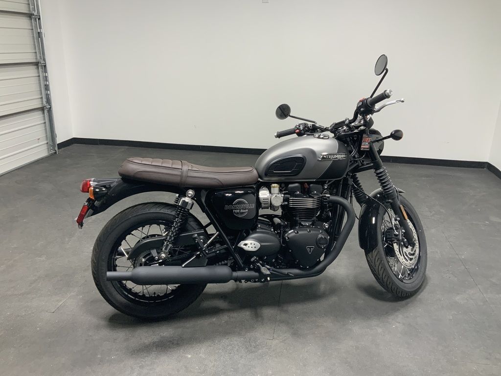 New Triumph Bonneville T120 Black Matt silver ice 2026