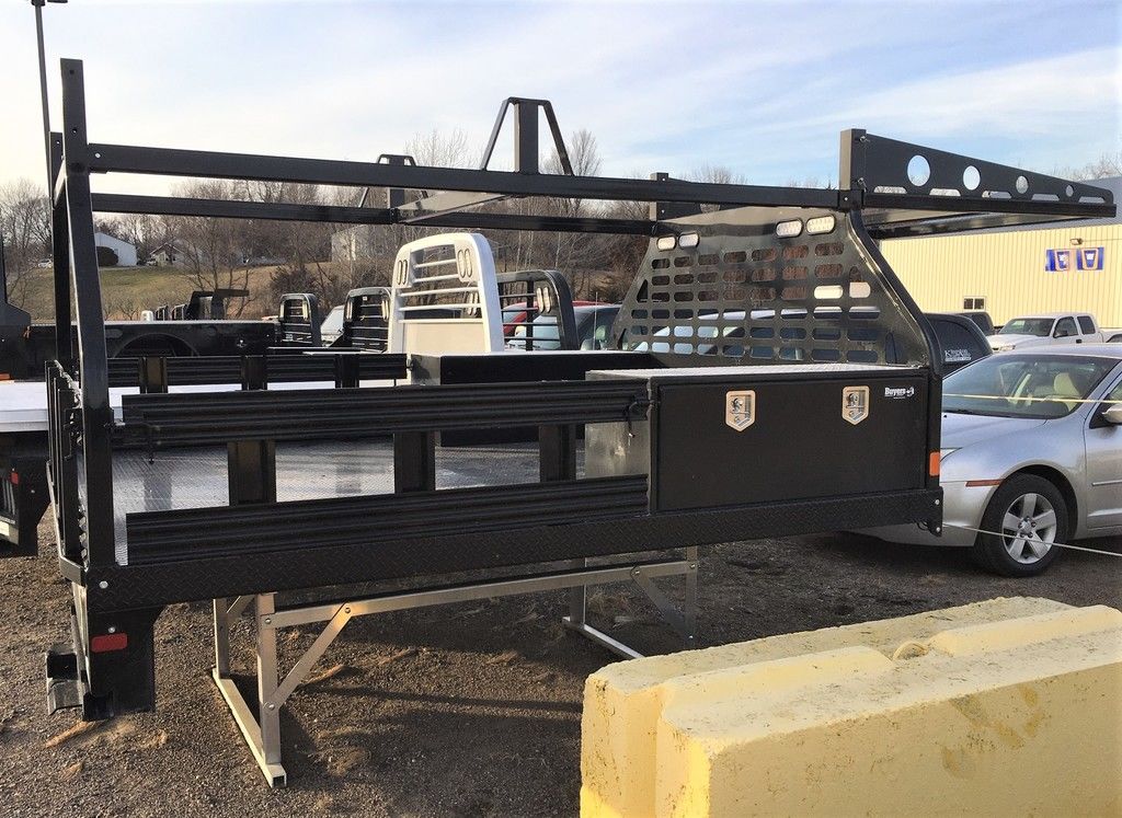 CM CB Steel Flatbed Contractor Body 289780 KA Commercial Trucks