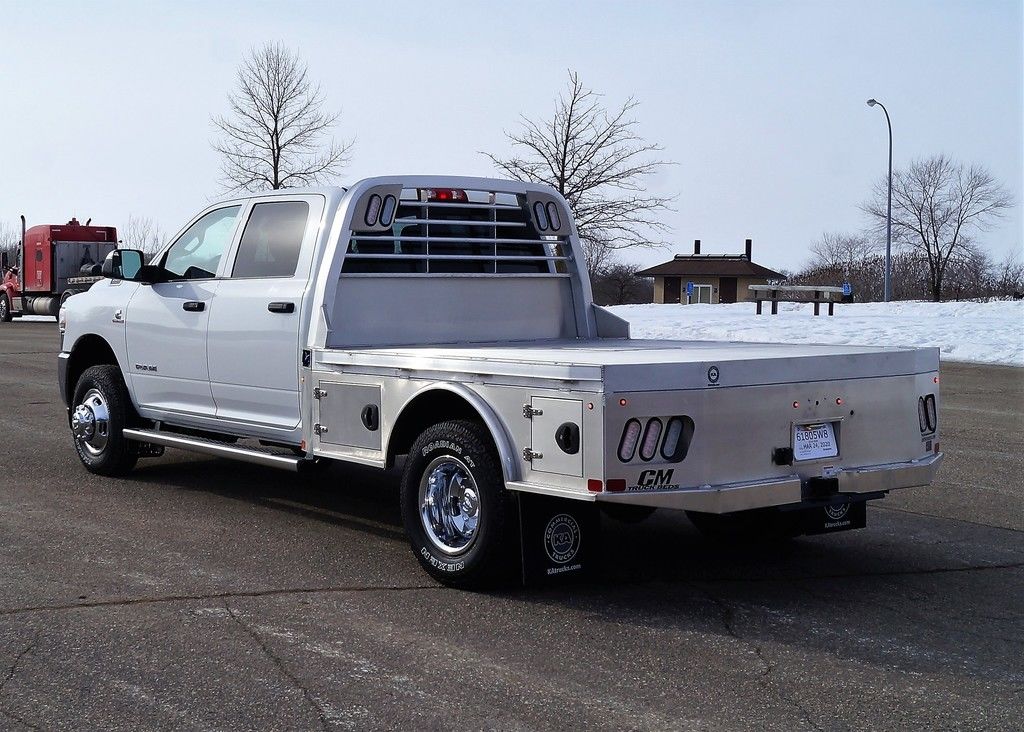 CM AL SK Aluminum Flatbed 8'6" x 97" /58/42 271589 KA Commercial Trucks
