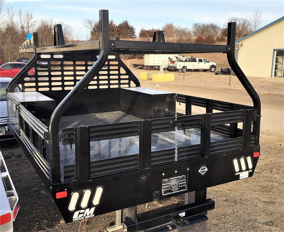 CM CB Steel Flatbed Contractor Body 289780 KA Commercial Trucks