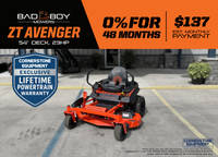 2026 Bad Boy ZT Avenger 54