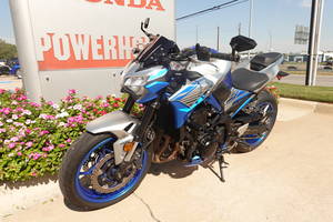 2020 Kawasaki Z900 ABS Candy Plasma Blue/Metallic Silver Stock