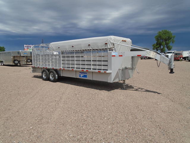 2002 6×24 Horse Livestock Trailer