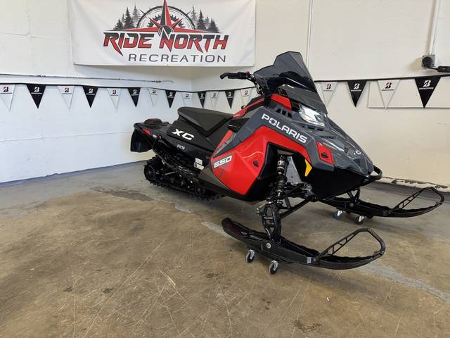 2024 Polaris® 650 Indy XC 129 Indy Red | Ride North Recreation