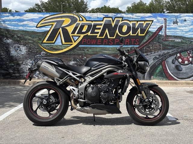 2019 Triumph Street Triple RS Matt Jet Black