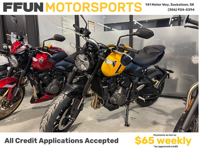 2026 Triumph Trident 660 Triple Tribute Edition Sapphire Black and Cobalt Blue