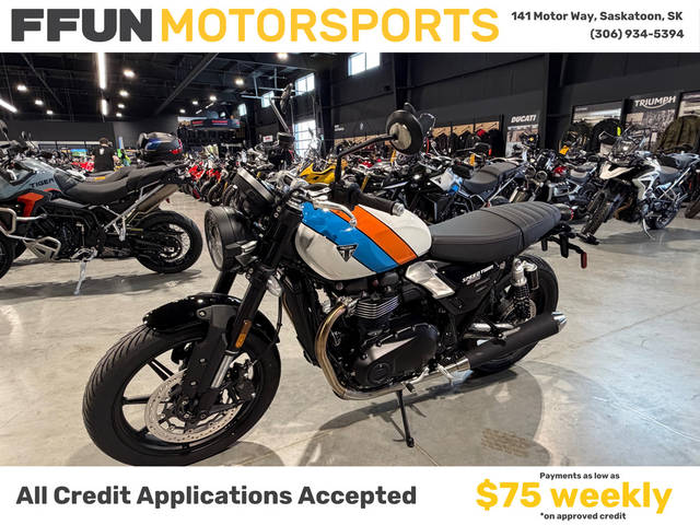 2026 Triumph Speed Twin 900 Aluminium Silver/Carnival Red/Jet Black