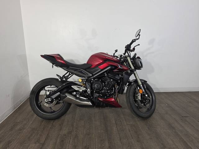 2024 Triumph Street Triple 765 RS Carnival Red