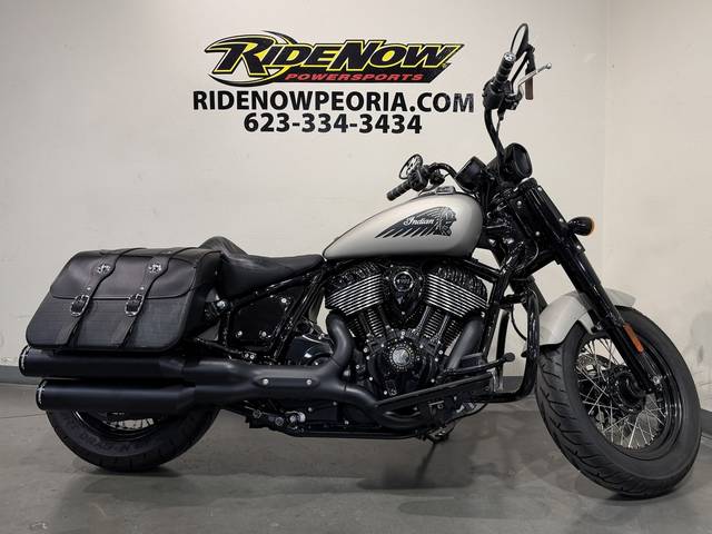 2023 Indian Motorcycle® Chief® Bobber Dark Horse® Silver Quartz Smoke