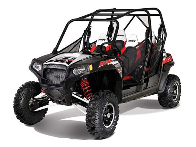 2012 Polaris® Ranger RZR® 4 800 EPS Black/White/Red RG LE | RideNow ...