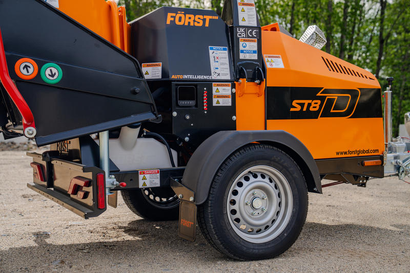 2026 FORST ST8 55 HP Compact Chipper | SR1 Equipment