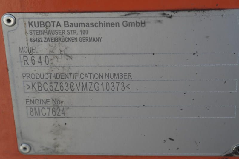 Kubota R640 used for sale - photo 22