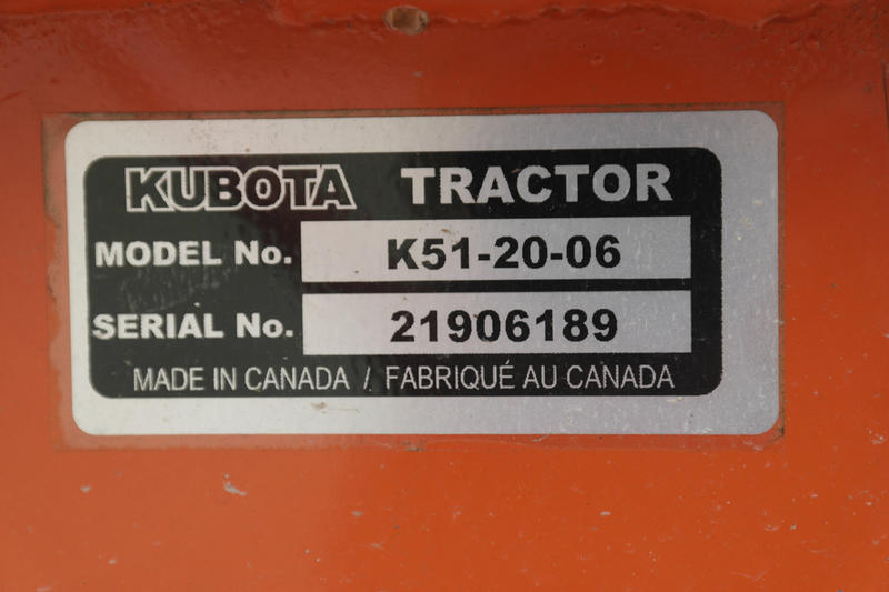 Kubota K51-20-06 used for sale - photo 12