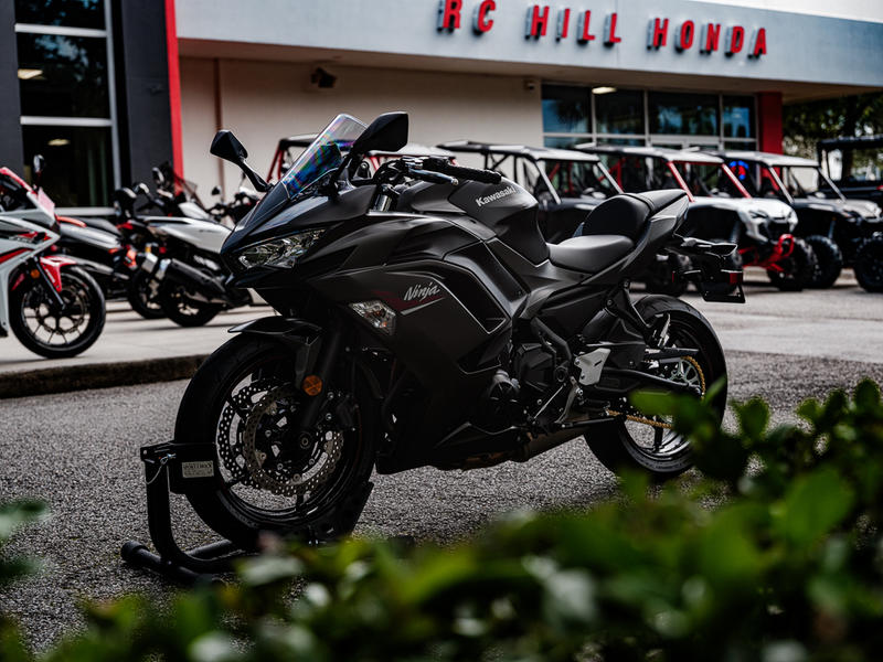 インテリア木製看板KAWASAKI検)アドバタイジングHONDAYAMAHA 2022 Kawasaki Ninja® 650 Metallic Matte Graphenesteel Gray | RC