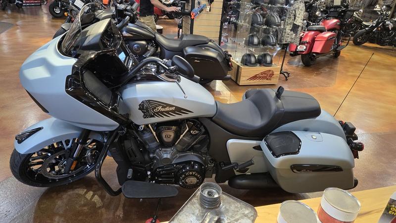 2025 Indian Motorcycle® Challenger® Dark Horse® 112 Frost Silver