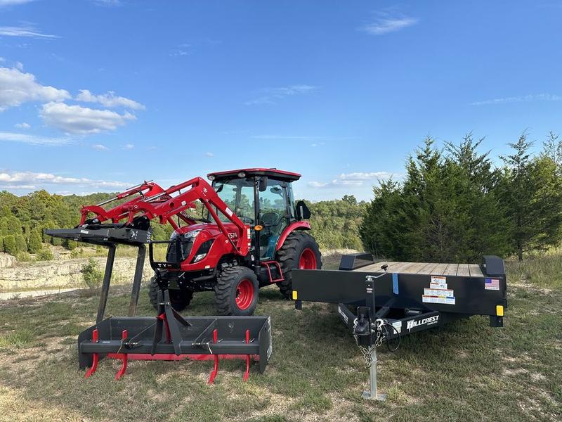 2026 TYM Tractors Series 3 T574C Pallet Box Trailer Package! | RJM ...