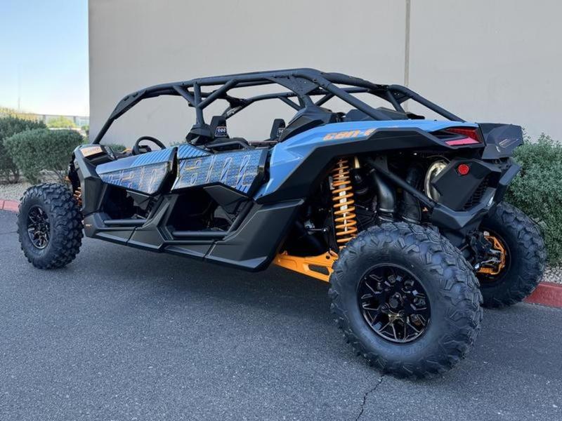 2026 Can-Am® Maverick X3 MAX DS Turbo Scandi Blue & Orange Crush
