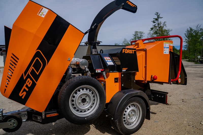 2026 FORST ST8 55 HP Compact Chipper | SR1 Equipment