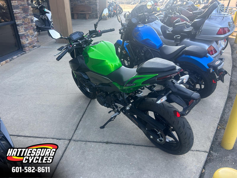 2024 Kawasaki Z500 ABS | Hattiesburg Cycles