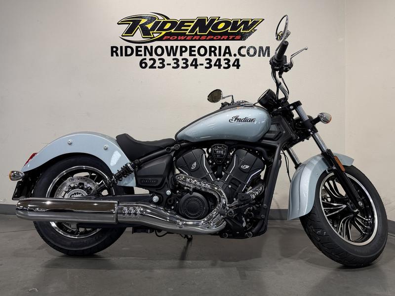 2025 Indian Motorcycle® Scout® Sixty Classic Limited Frost Silver