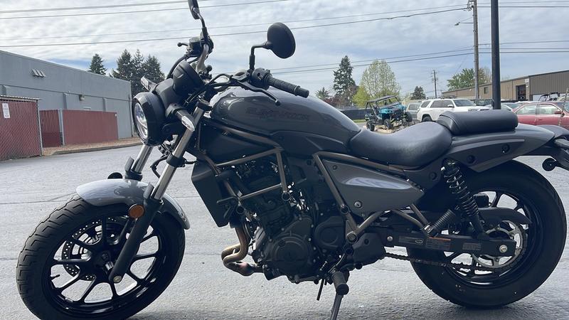 Used 2024 Kawasaki Eliminator Pearl Storm Gray Motorcycle For Sale
