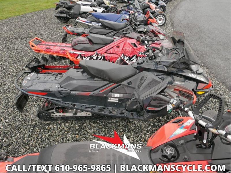 Used 2017 Ski-Doo MXZ X ROTAX 850 E-TEC Black Ice Ripper XT 1.25