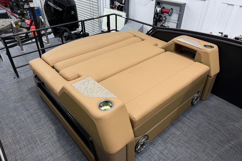 2027 Godfrey Sanpan 27' Twin Flip Lounge Windshield Tritoon - 2700