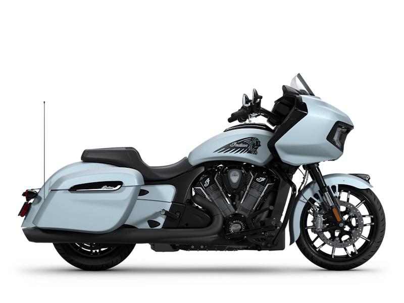 2025 Indian Motorcycle® Challenger® Dark Horse® Frost Silver Smoke